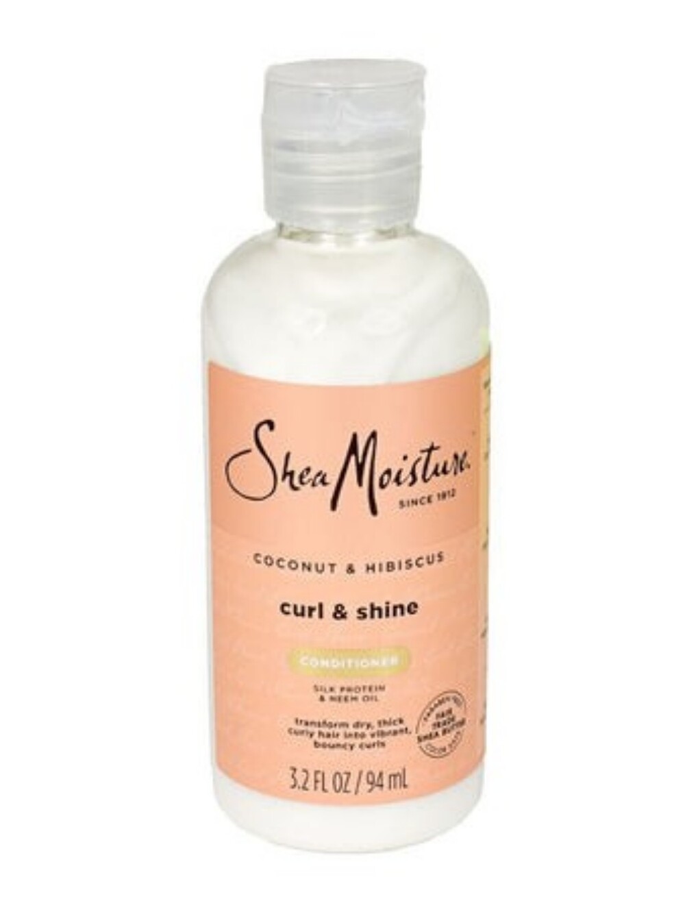 Shea Moisture  Curl & Shine Conditioner Travel Size 3.2 Oz